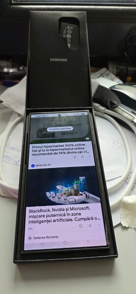 Telefon Samsung Galaxy S24 Ultra 512 cu garantie valida Emag liber retea ro